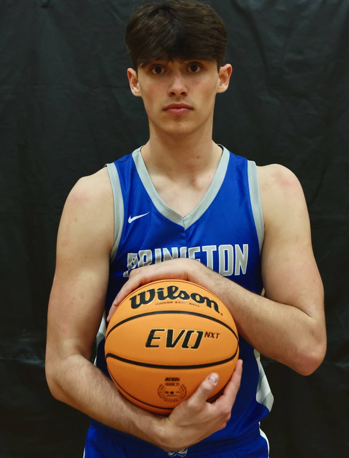 Princeton senior all-stater Noah LaPorte had a memorable senior season, breaking the school's all-time scoring record and leading the Tigers to the sectional finals for the third straight year. He repeats as the BCR Player of the Year in 2024-25.