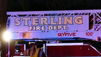 Dog perishes in Sterling house fire, resident taken to hospital for smoke inhalation treatment