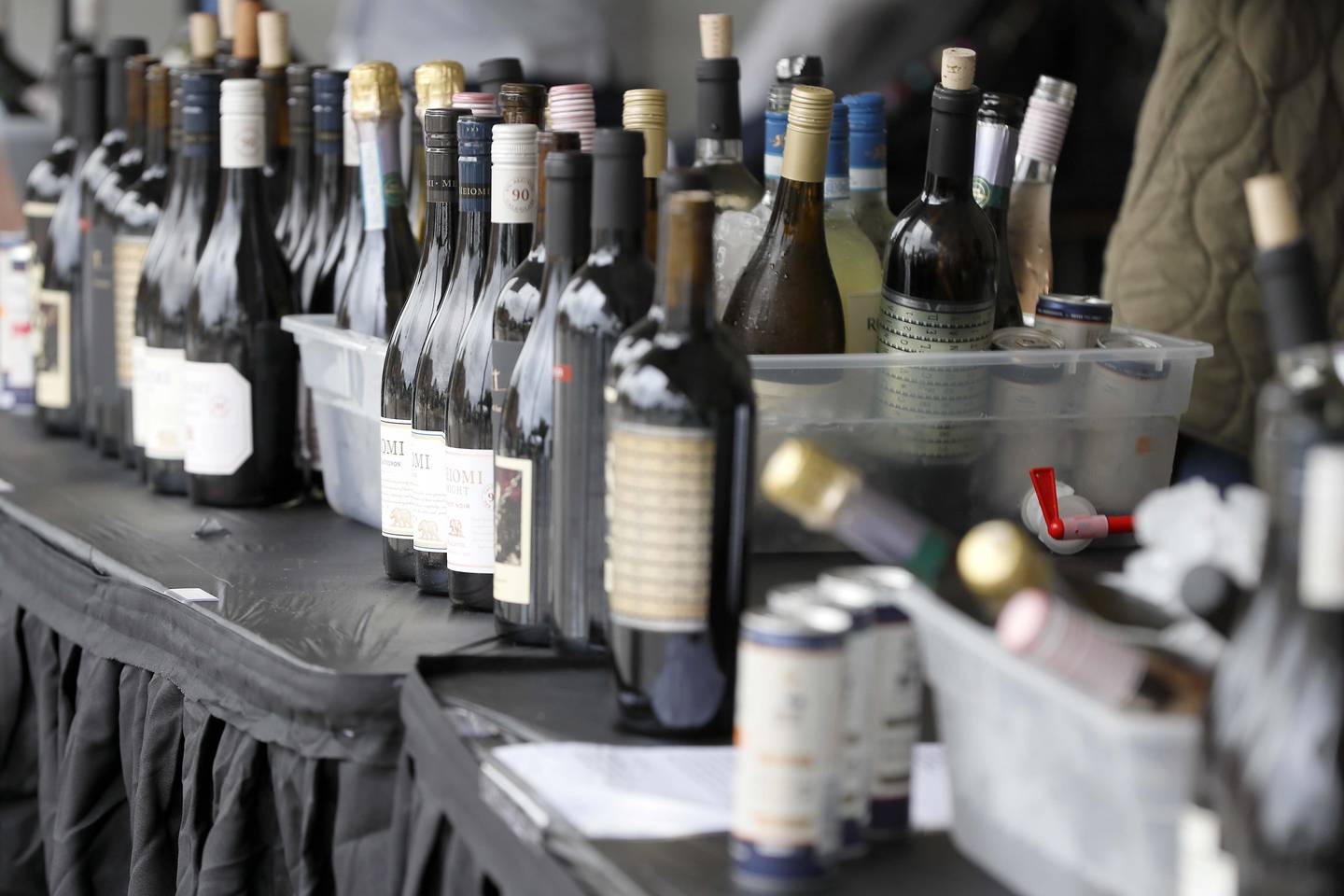 A plethora of libations are at the ready during the Festival of the Vine Friday September 8, 2023 in Geneva.