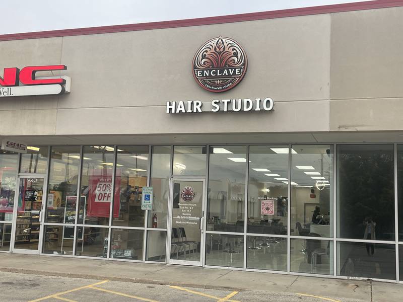 Enclave Hair Studio is seen Oct. 14, 2024, at 2350 Sycamore Road, DeKalb.