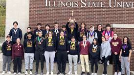 Montini Catholic celebrates math team’s state finish, math honor society inductees