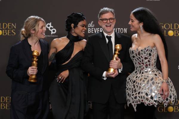 ‘Hamnet’ and ‘One Battle After Another’ take top honors at Golden Globes