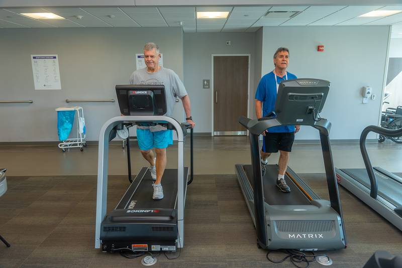 Silver Cross Hospital - Cousins Reconnect and Mentor Others During Cardiac Rehab at Silver Cross Hospital