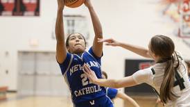 Photos: Newman vs River Ridge/Scales Mound Class 1A girls Regional basketball final