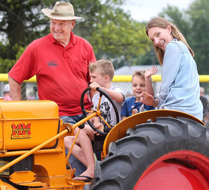 Photos Waterman Lions Club hosts Summerfest and Antique Tractor and