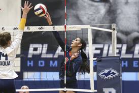 Dayton recruit Hannah Herrick’s 22 kills power Oswego past Neuqua Valley to third straight regional title