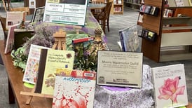 Morris Watercolor Guild donates to library for expanded art book collection