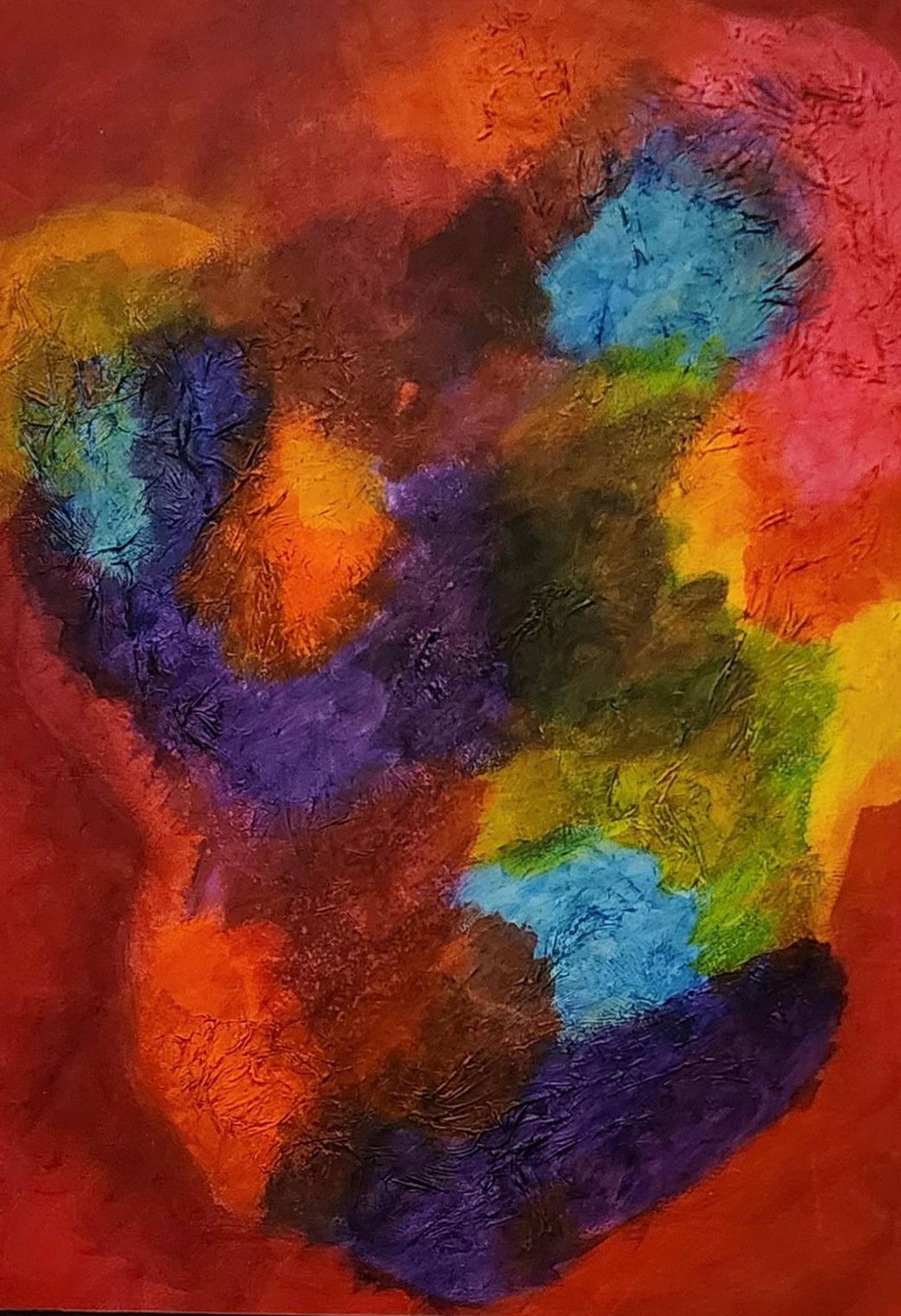 Neurodivergance by Kay Smith (acrylic)