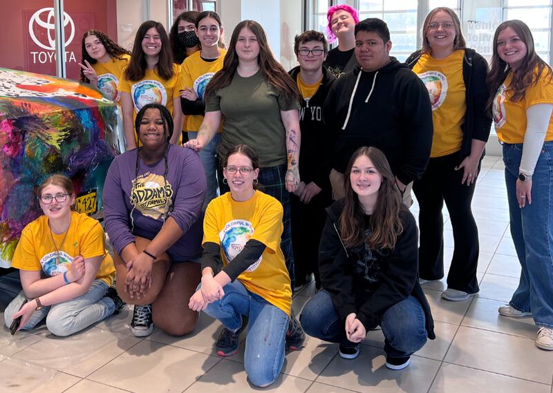 Brian Bemis Toyota of DeKalb's High School Art Competition participants
