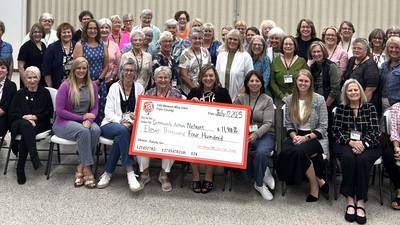 100+ Women Who Care of Ogle County donate $11,400 to Rochelle CAN 