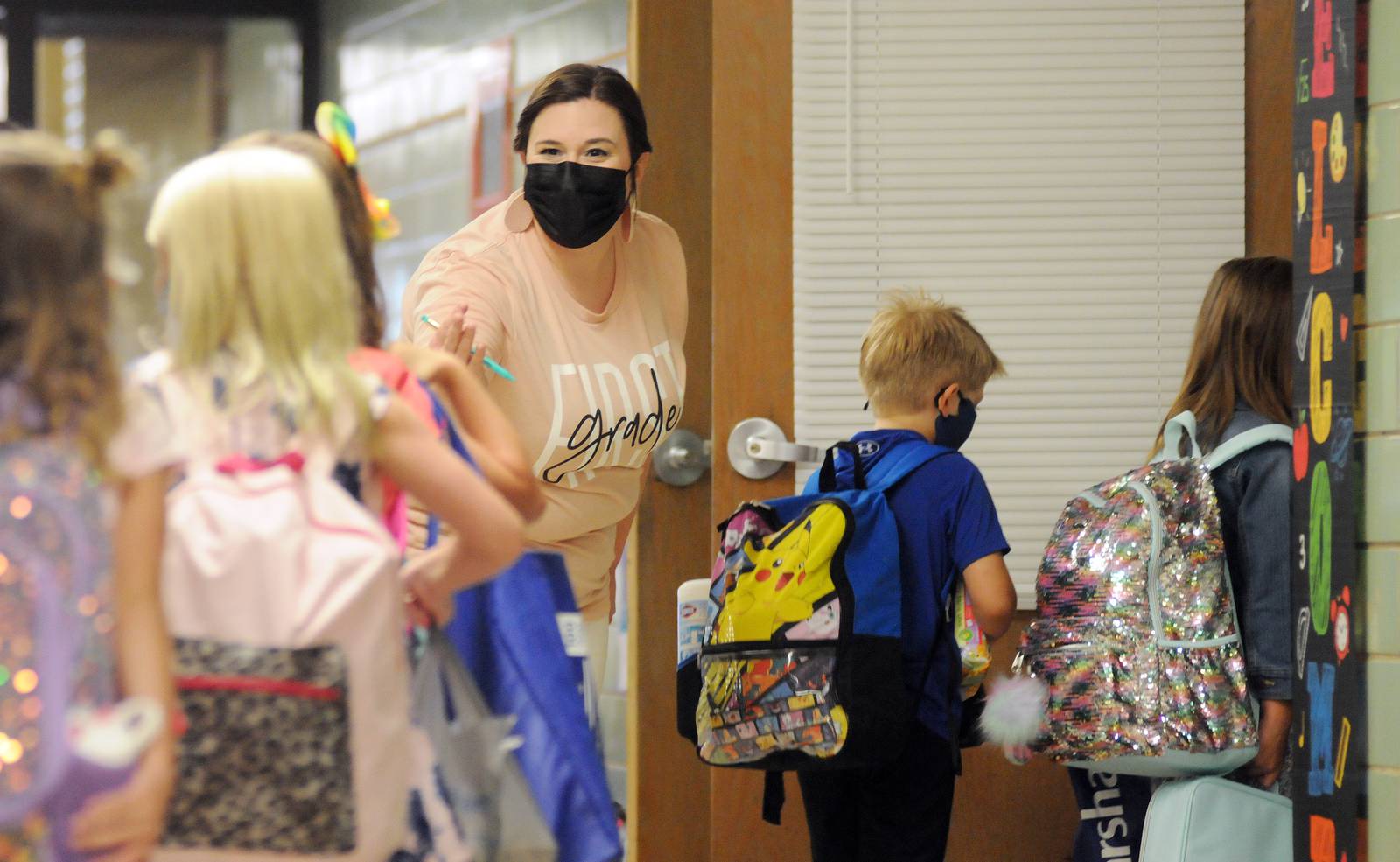 Photos Grand Ridge School returns Wednesday Shaw Local