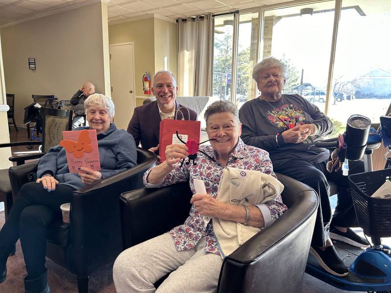 In the days leading up to Valentine’s Day, State Senators Craig Wilcox and Don DeWitte delivered over 9,000 homemade Valentines to seniors living in nursing homes and assisted living centers as part of the annual Valentines for Seniors program.