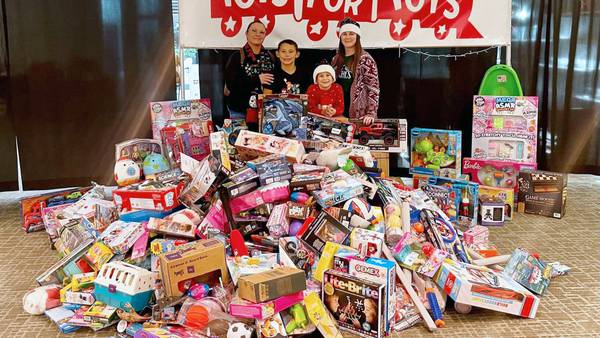 Oswego fire district launches annual Toys for Tots drive