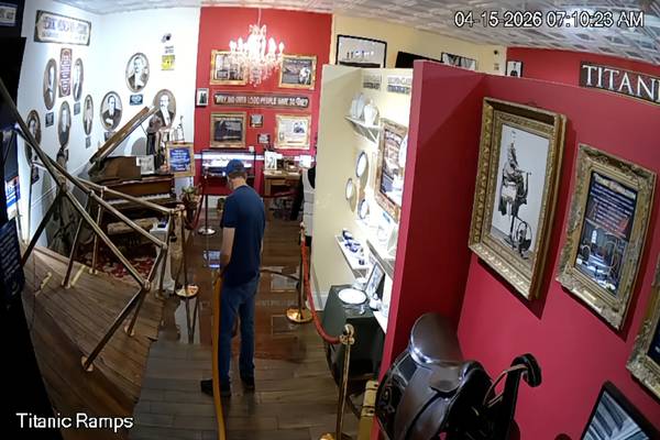 Volo Museum’s Titanic exhibit floods on anniversary of ship’s sinking