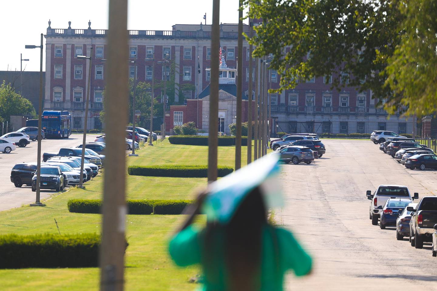 A picketer returns to their car after a picket gathering outside the Stateville Correctional Center on Thursday, August 29, 2024 in Joliet.