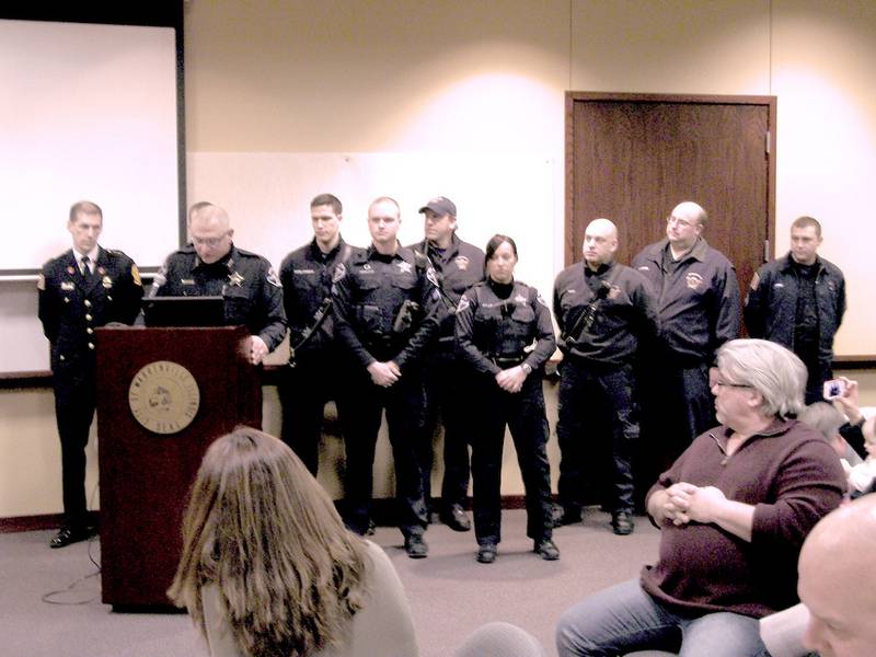 Warrenville police receive lifesaving award Shaw Local