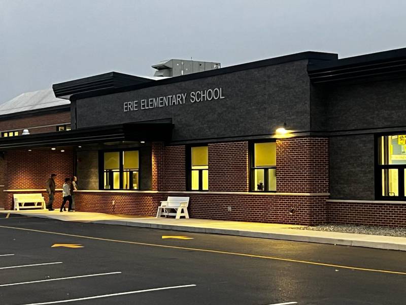 The news Erie Elementary School opened its doors to students Tuesday, Oct. 15, 2024.