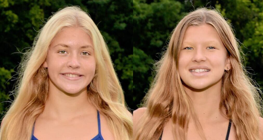 Rachel Johnson (left) and Elie Niemi, Dundee-Crown co-op