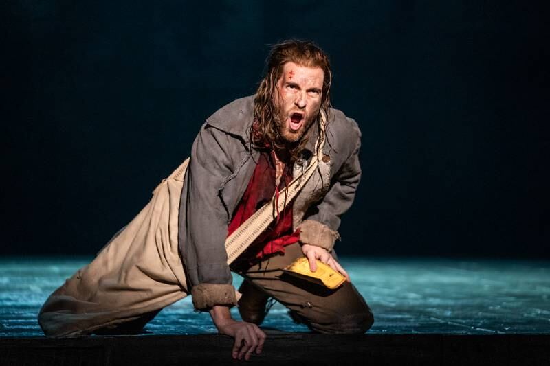 Nick Cartell as Jean Valjean in Les Misérables