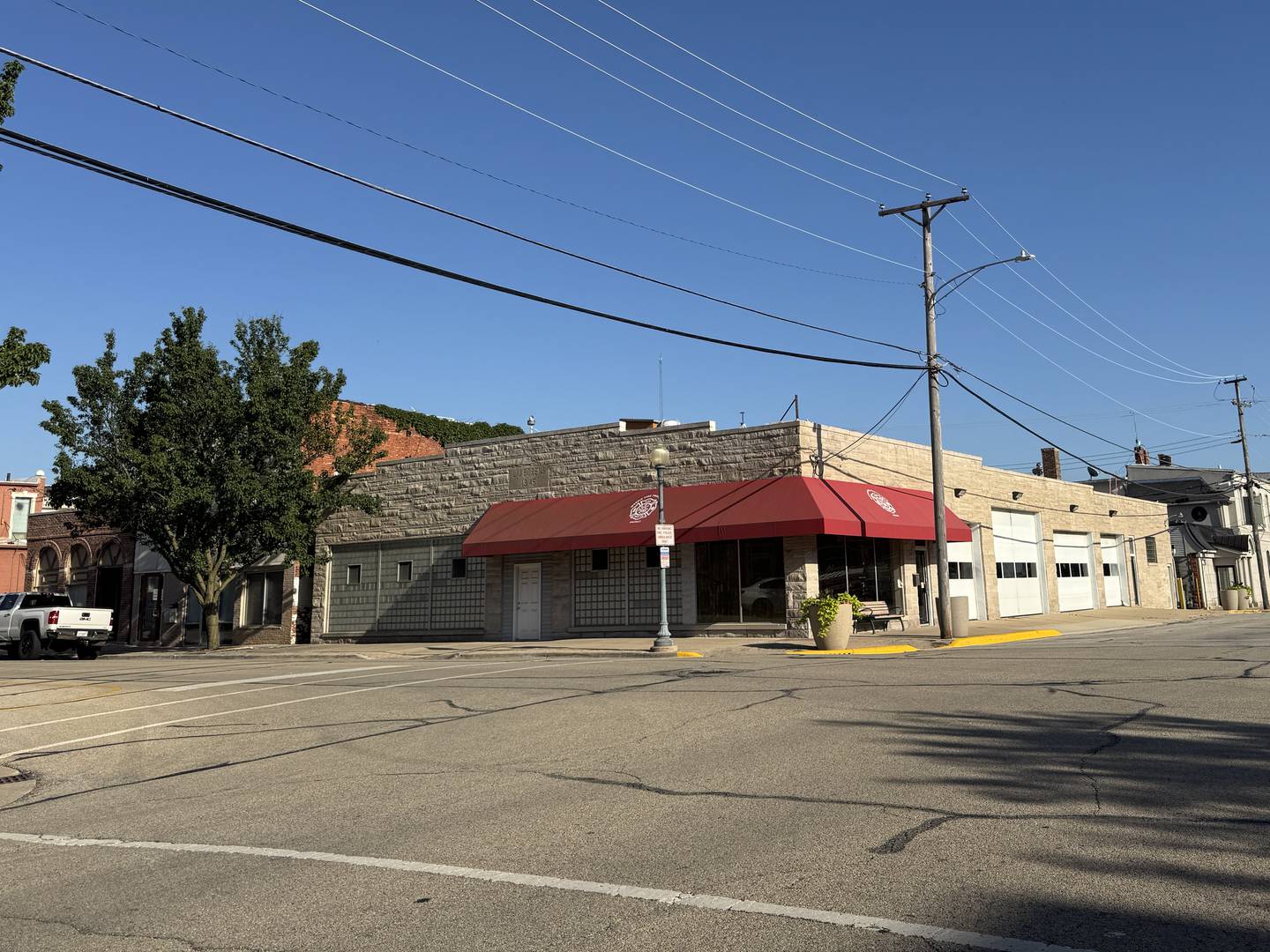 The former fire station at 121 W. Main on Thursday, July 3, 2025.