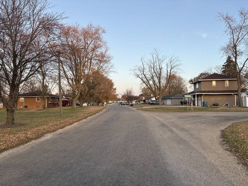 The intersection of East Circle Drive and Manhattan Drive in Streator, part of the subdivision set to be annexed into the city limits next year.