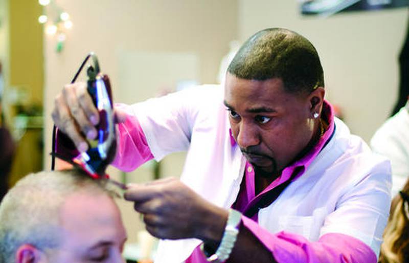 Ben Phillips, 39, owner of Ben's Phresh Kutz Barbershop in Rock Falls, also is a product tester for internationally known Wahl Clipper Corp. in Sterling, where he has been a master barber for 13 years. From 6 a.m. to 2 p.m. weekdays, he cuts Wahl employees' hair and trims their beards at the company's innovation center. He also sometimes tests trimmers, clippers or barber combs the customers at his shop at 207 Second Ave. "Usually, I don't let clients know I'm testing something out because it's top secret," Phillips said.
