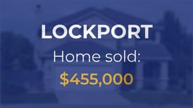 Sale closed in Lockport: $455,000 for a single-family home