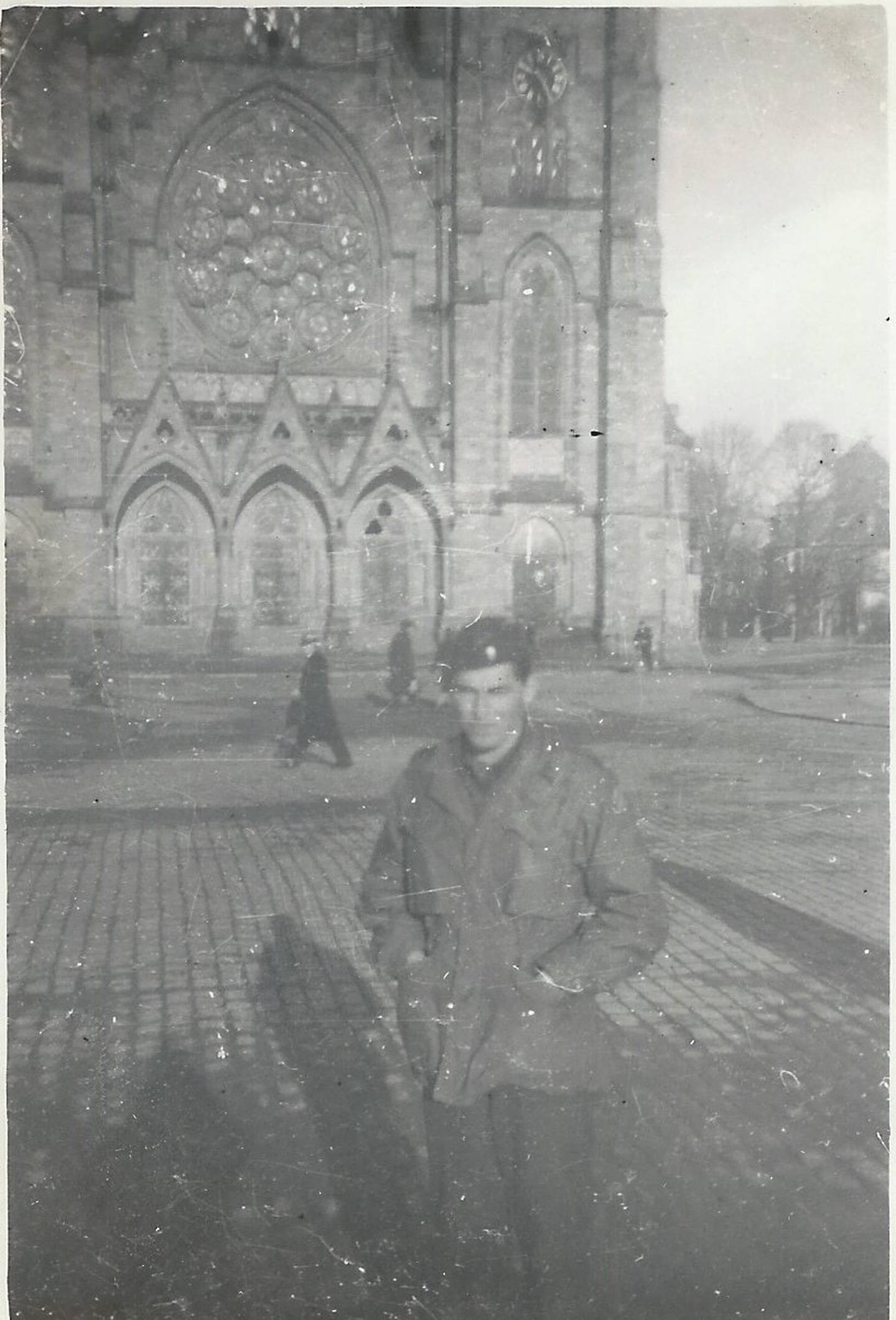 Vernon Anderson in Strasbourg, France.