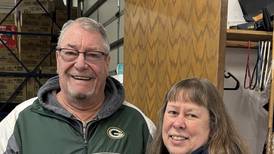 Ogle County Democrats donate to Rochelle Christian Food Pantry