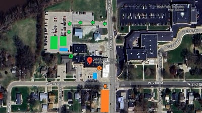 Parking options changing as work begins on Whiteside clinic expansion in Rock Falls