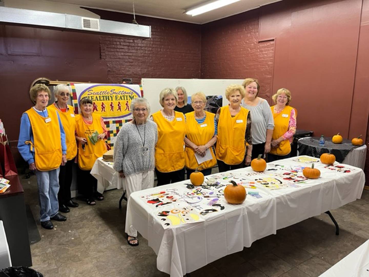 Volunteers led by museum volunteer manager Rosemary Martin assisted the Seattle Sutton Marseilles Museum during a Marseilles Elementary School field trip on Oct. 6.