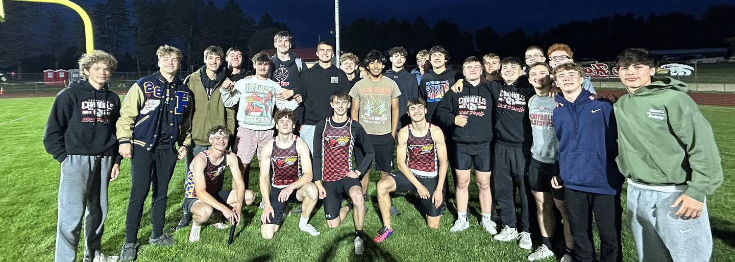 Forreston-Polo's track team finished second at the 1A Oregon Sectional on Friday, May 22, 2026.