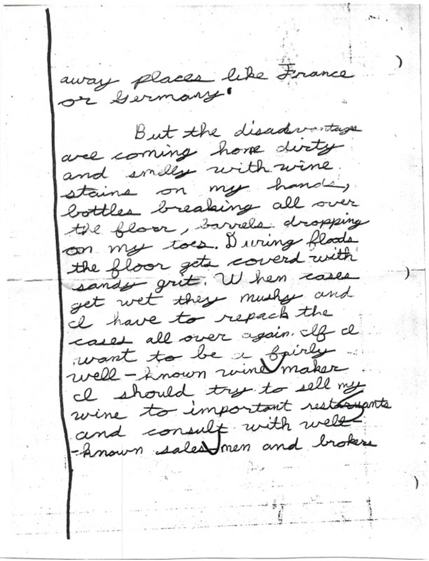 At around age 10, Kirk Venge wrote a school essay about how he wanted to be a winemaker. Uncorked column 4-11-24