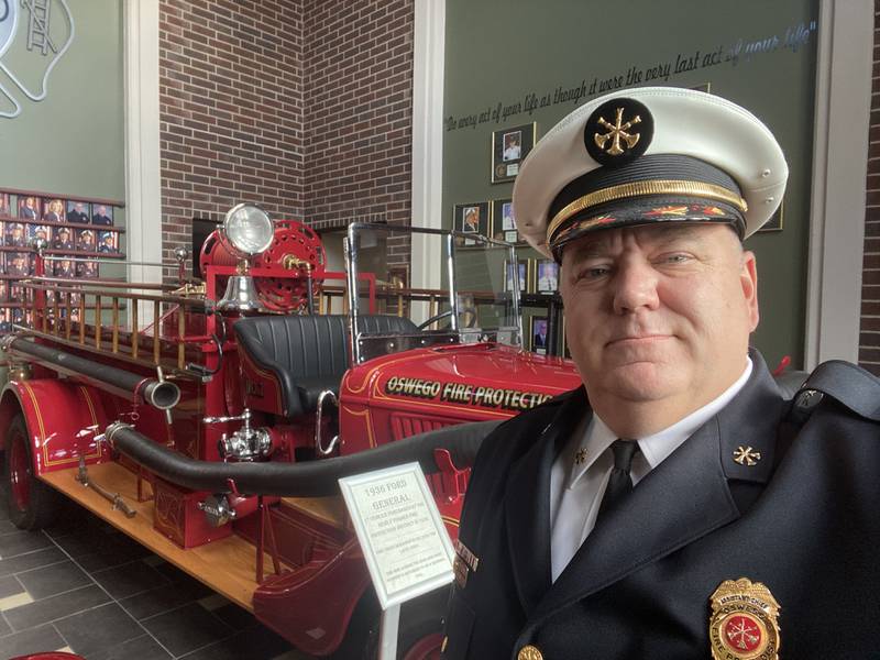 Oswego Fire Protection District Assistant Fire Chief John Cornish will be sworn-in as a fire chief June 14. (Photo provided)