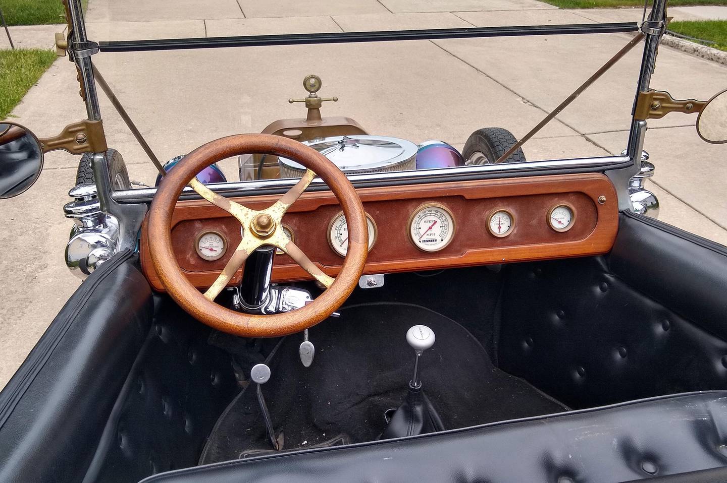 Photos by Rudy Host, Jr. - 1923 Ford T-Bucket Interior