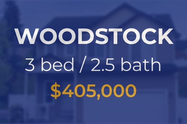 Three-bedroom house in Woodstock sells for $405,000