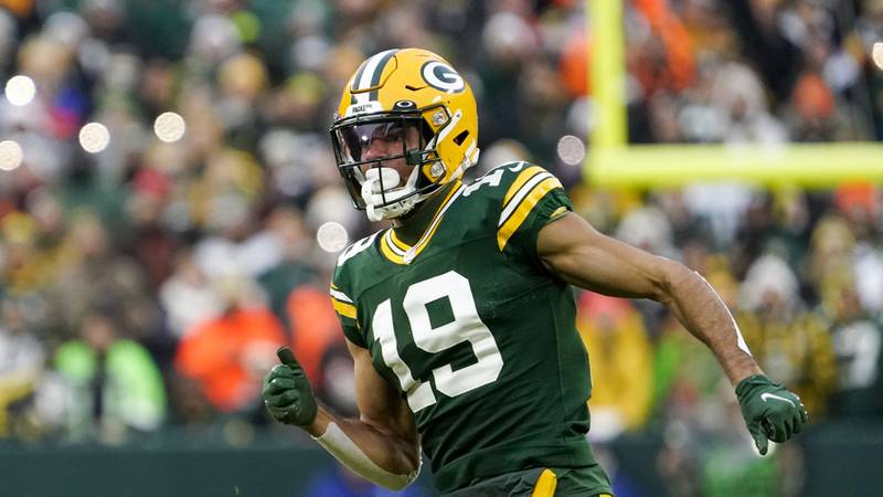 Former Green Bay Packers wide receiver Equanimeous St. Brown signed a one-year deal with the Chicago Bears in March.