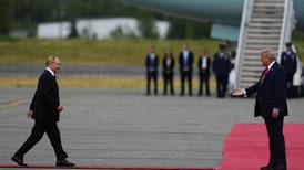 Trump and Putin shake hands warmly in Alaska to kick off their summit on the war in Ukraine