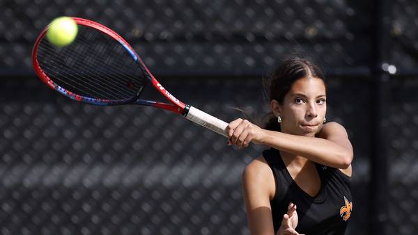 St. Charles East senior Kelsey Jacob is the Kane County Chronicle Girls Tennis Player of the Year