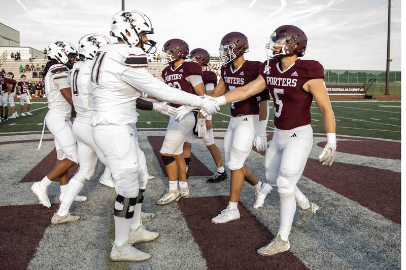 Lockport welcomes Plainfield North for a varsity football game on Friday, Aug. 29, 2025.