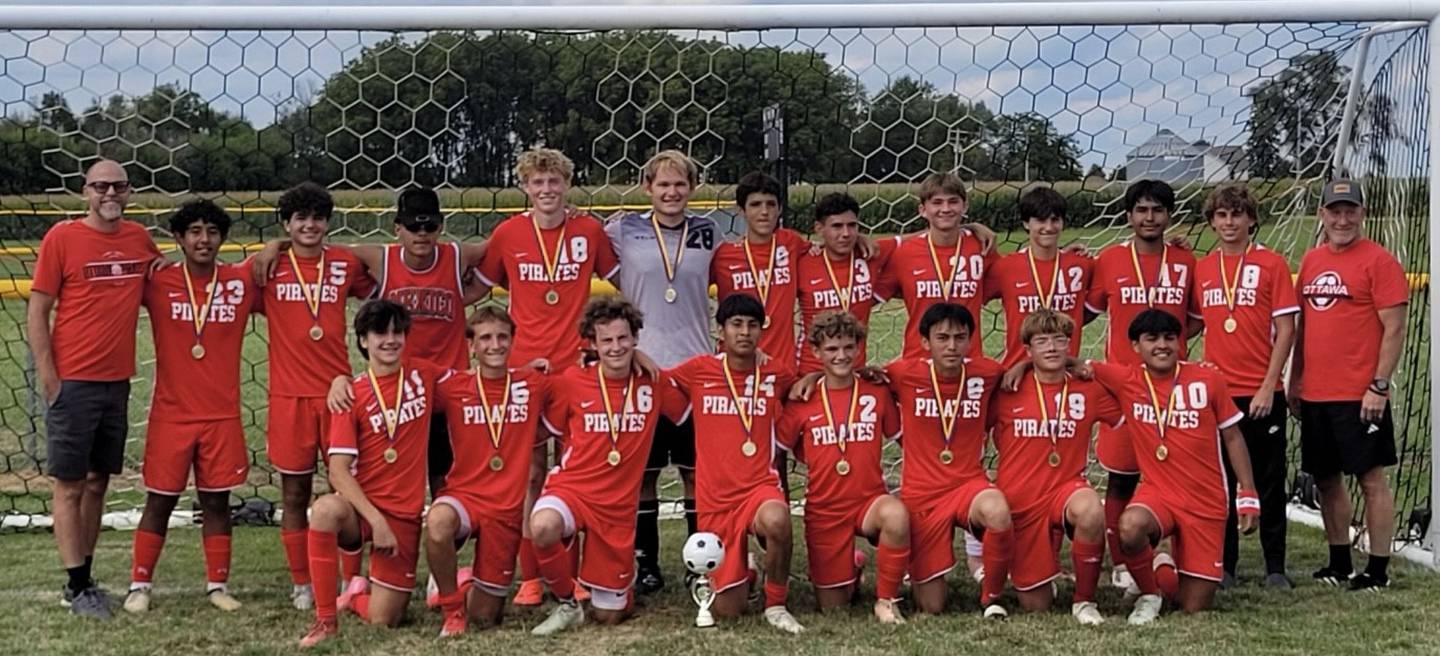 The Ottawa boys soccer team won the title of the Serena Invitational on Saturday.