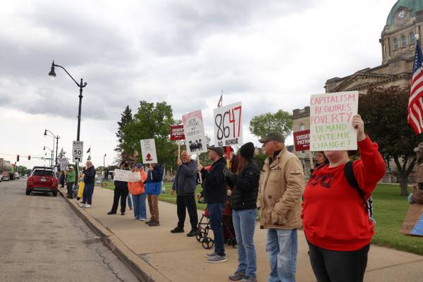 PHOTOS: May Day Strong Rally, Kankakee