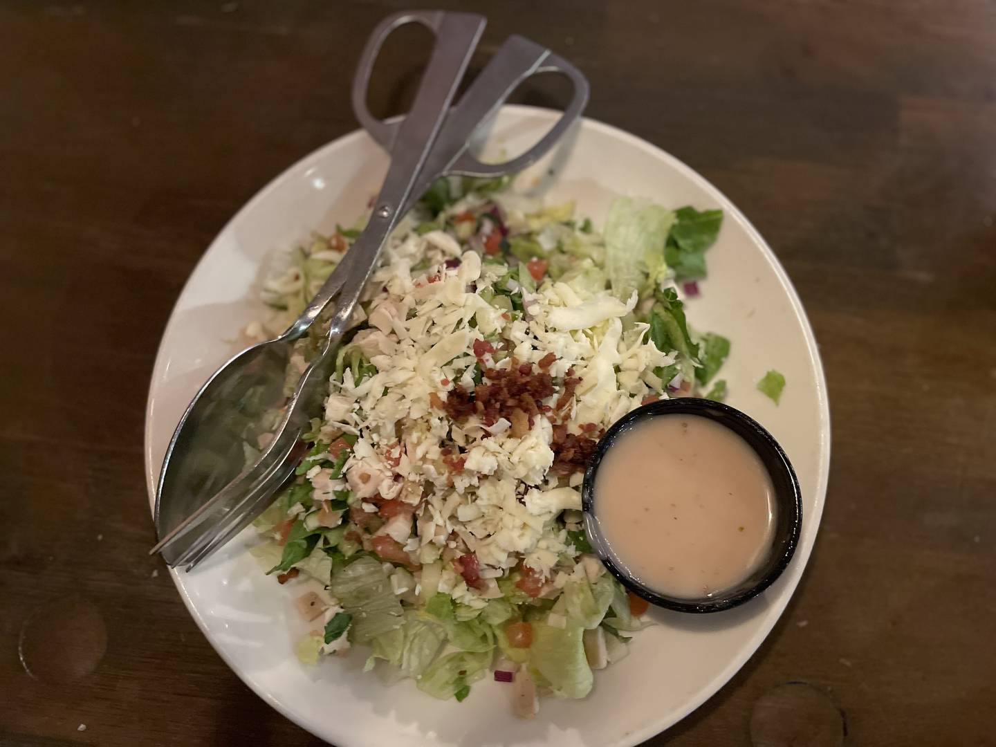 Chopped Salad ($14.95) at Georgio's Chicago Pizzeria & Pub, 75 E Woodstock St. in Crystal Lake.