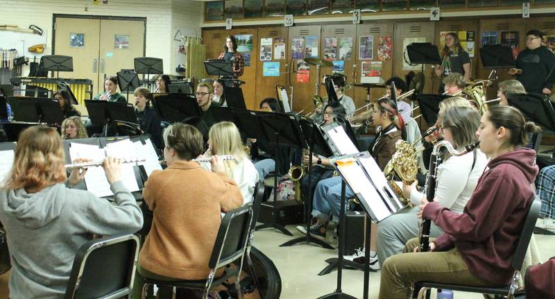 The Glenbard North High School Symphonic Band has been invited to perform at Symphony Center, the home of the Chicago Symphony Orchestra.