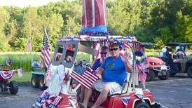Grand Detour Golf Cart Parade Saturday; all-village sales July 16-17