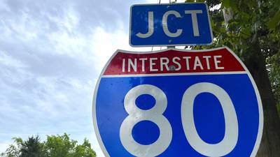 Lane closures planned along I-80  from Minooka to New Lenox 