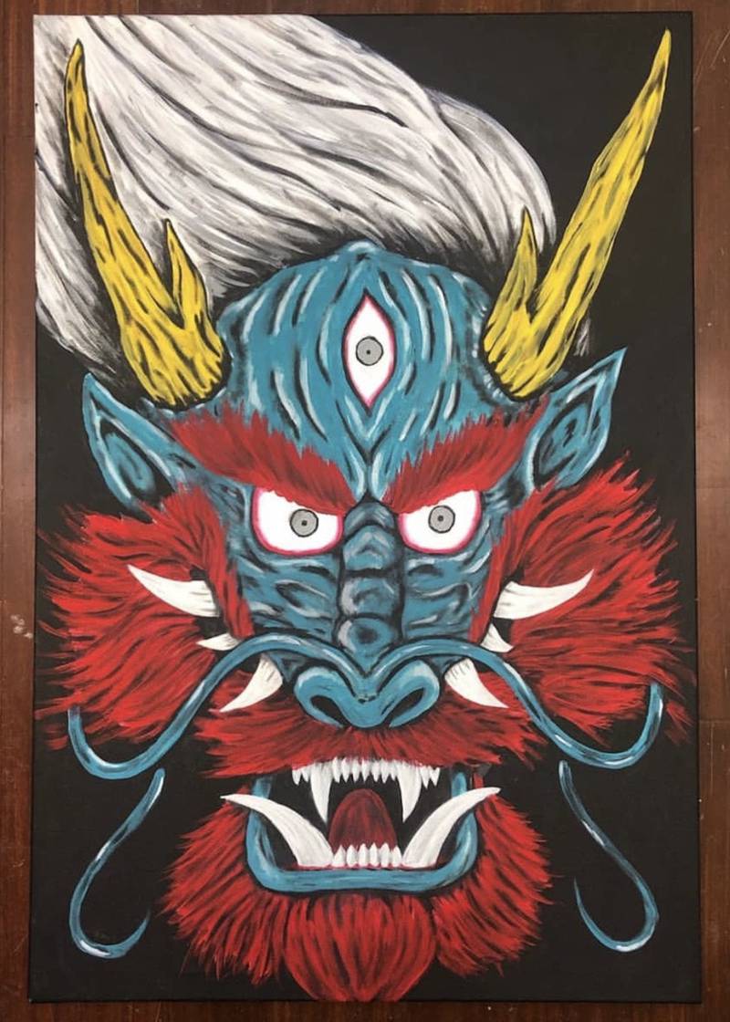 Dragon by Francisco "Frankie" Contreras.