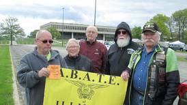 Members of the Open Roads Chapter  ABATE Illinois attend Freedom and Awareness Rally