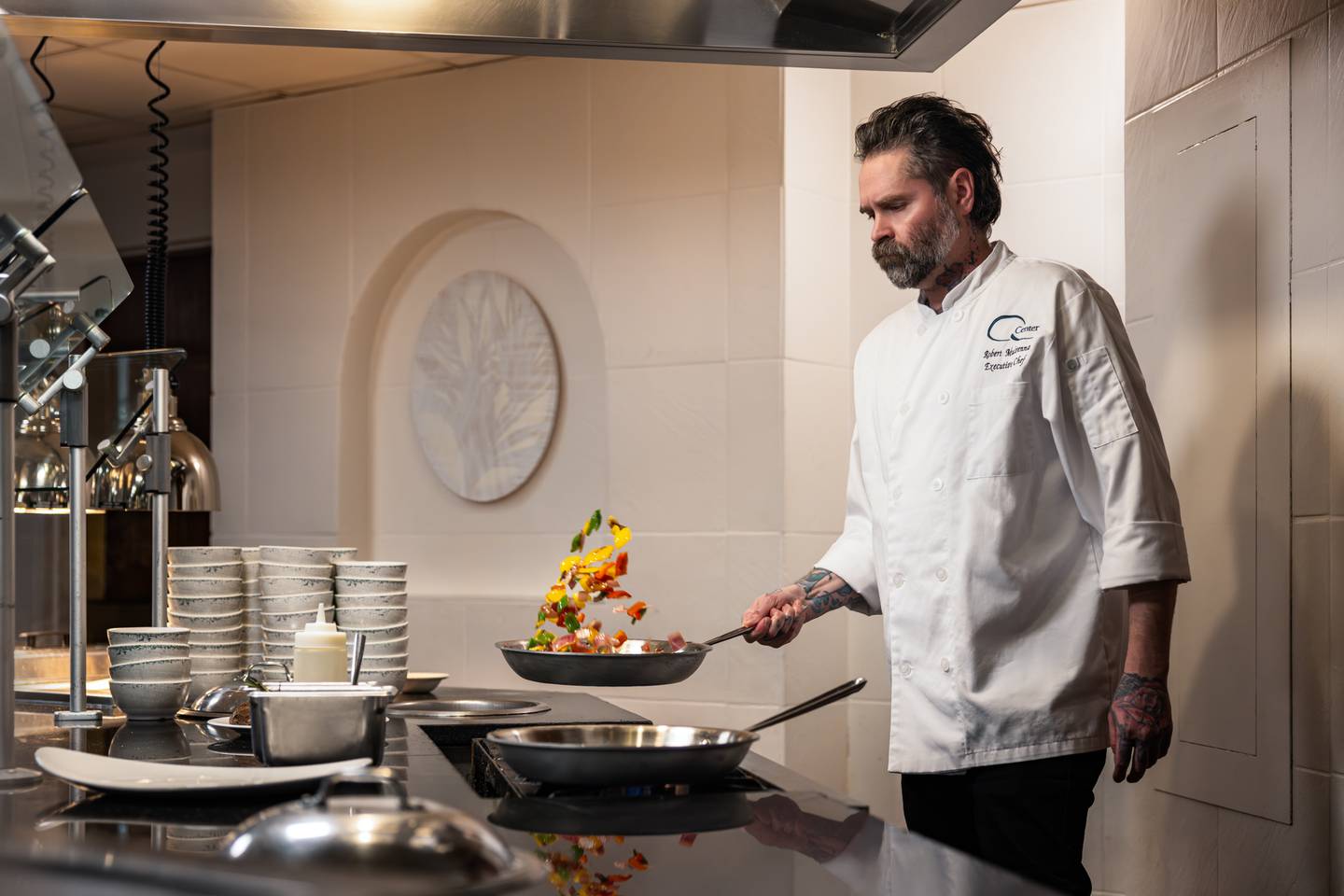 Robert Mulvenna is Q Center’s new Executive Chef.  He brings to the The St. Charles facility 15 years of fine dining experience.