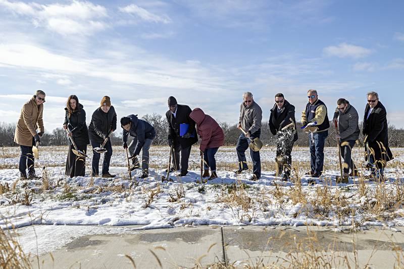 The 15,000-square-foot Dixon YMCA Lovett Child Development Center broke ground Monday, Nov. 27, 2023 at the Gateway Project property in Dixon. The center is expected to be complete in June of 2024.